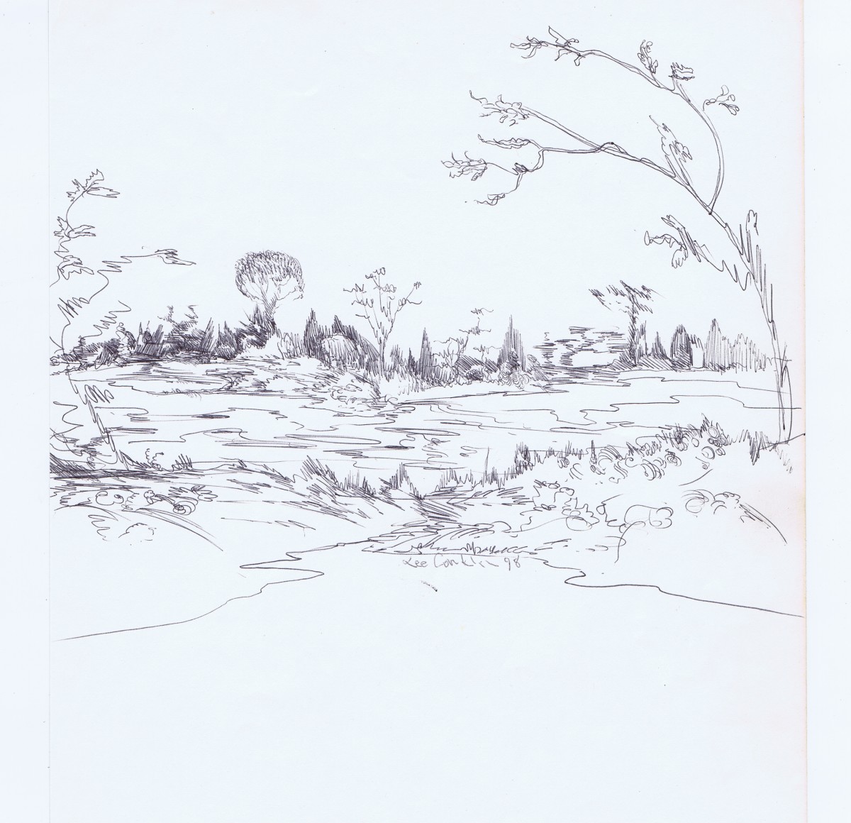 Springcreek by Lee Conklin, Image 1.