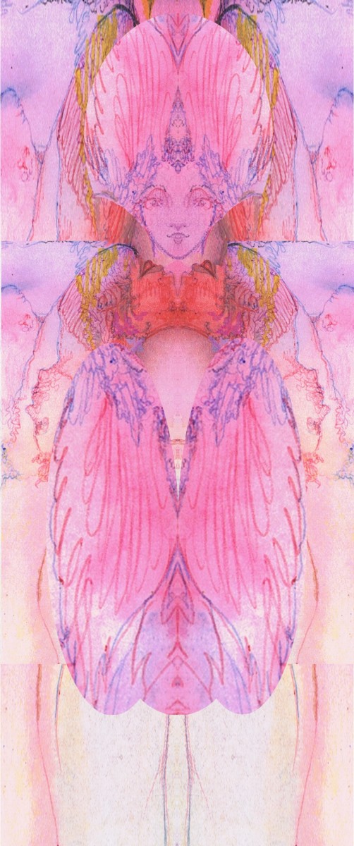 untitled pink figure by Lee Conklin, Image 1.