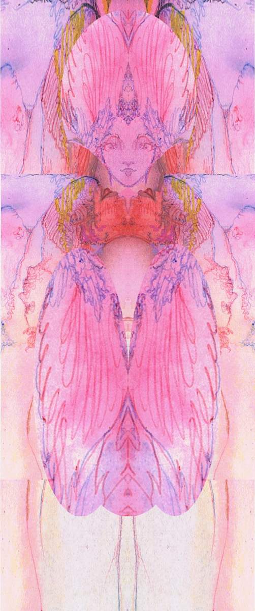 untitled pink figure by Lee Conklin, Image 1.