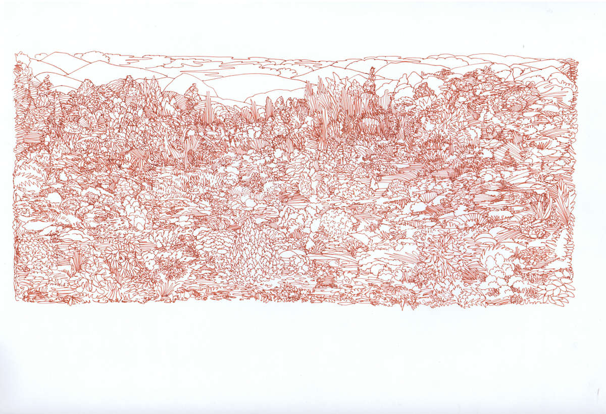 brownscape (red) by Lee Conklin, Image 1.