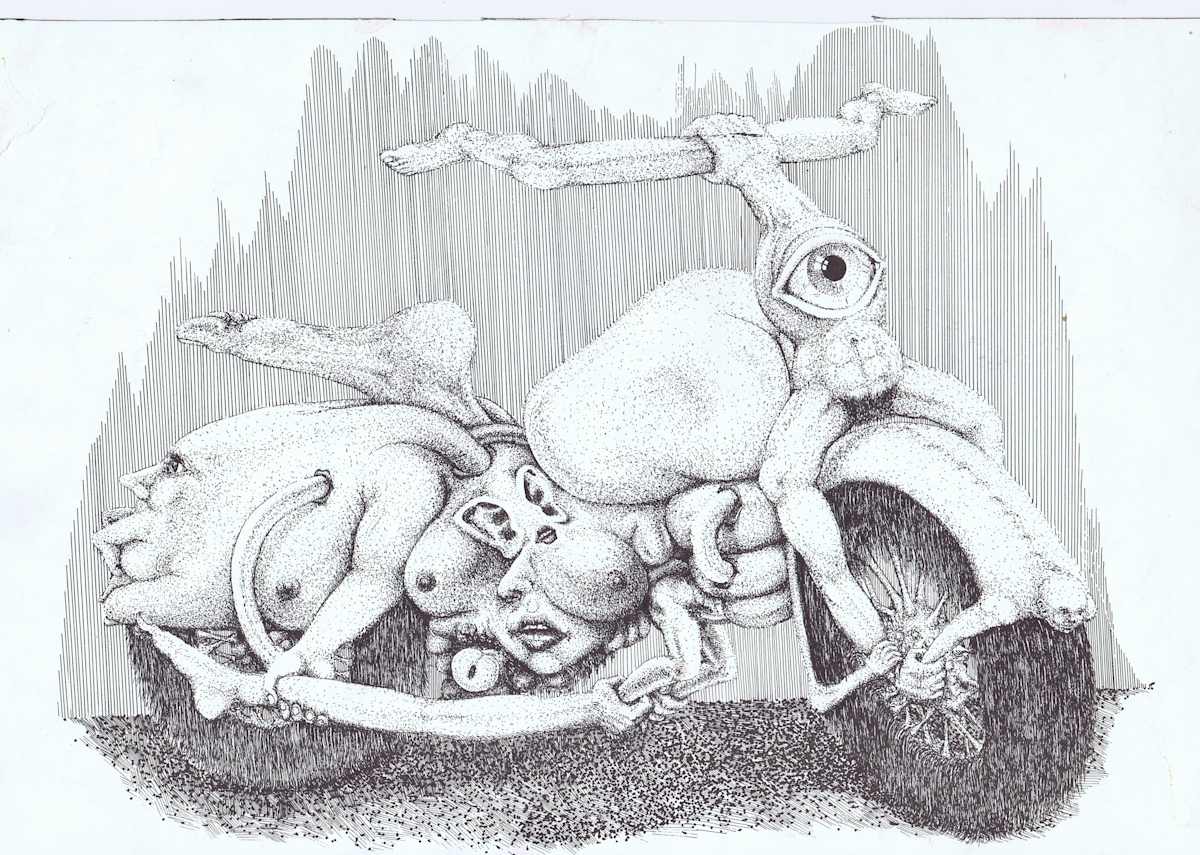 Heronimous Davidson by Lee Conklin, Image 1.