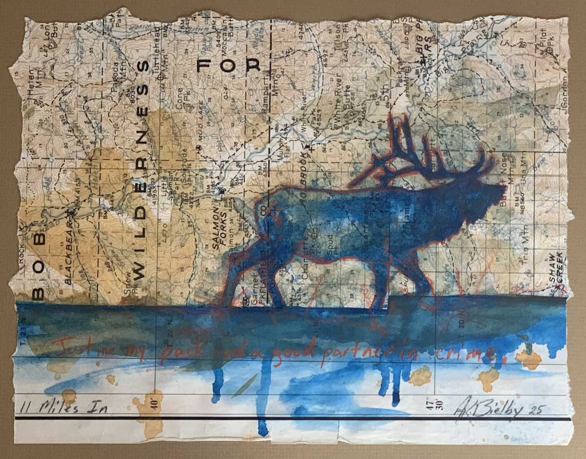 11 Miles In by Amanda Kaye Bielby 