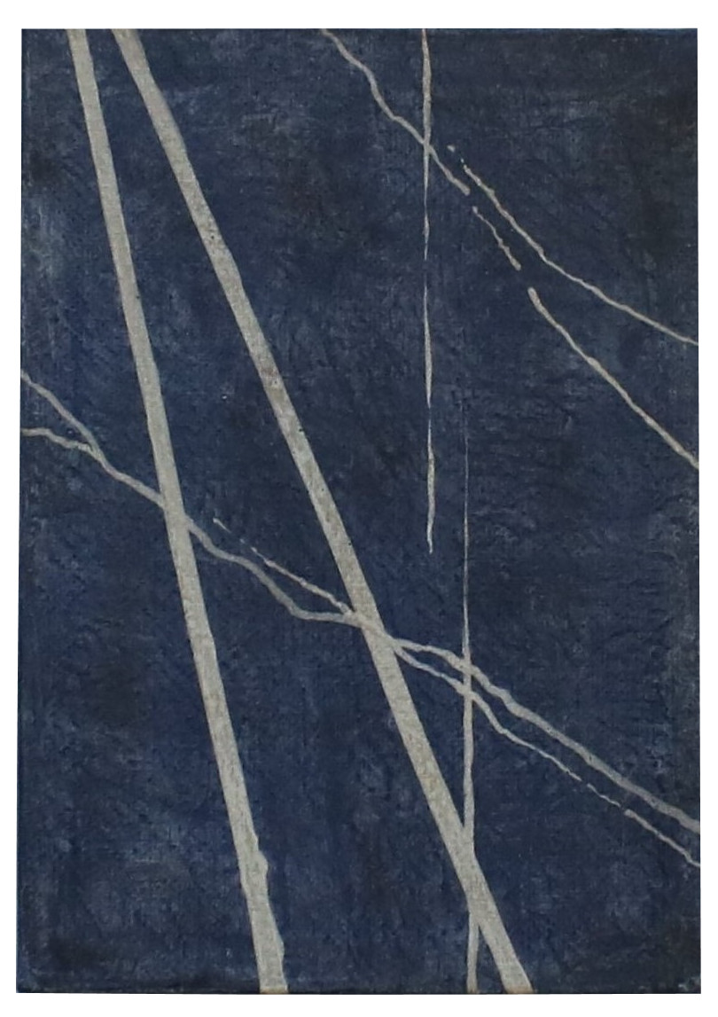 Blue Jean Pebbles by Amanda Kaye Bielby 