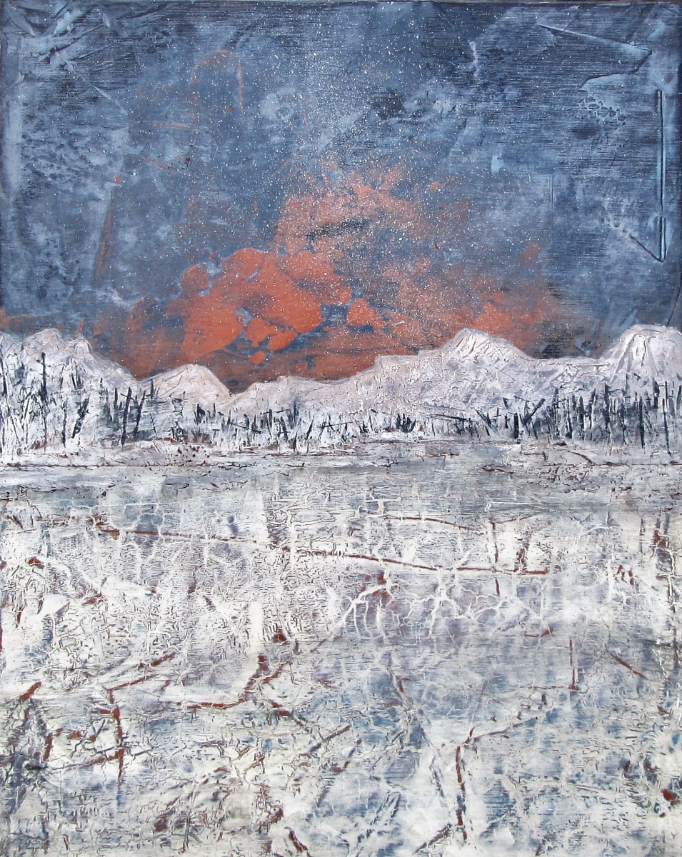 The Lake In The Winter by Amanda Kaye Bielby, Image 1.