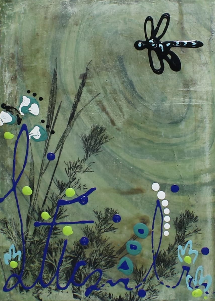 Prairie Lake Boarder by Amanda Kaye Bielby 