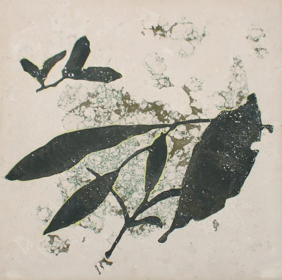 Forested Hillside by Amanda Kaye Bielby 