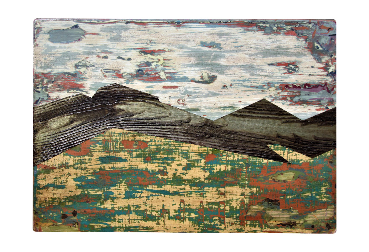 Layered Mountains by Amanda Kaye Bielby 