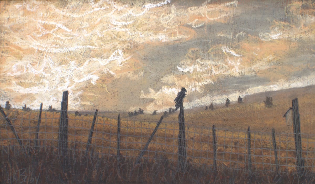 Waiting Crow @ Moon Randolph Homestead by Amanda Kaye Bielby 