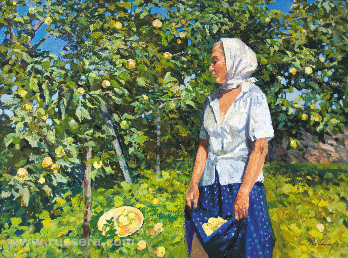 Grushovka (a kind of apple tree) by IRINA RYBAKOVA 