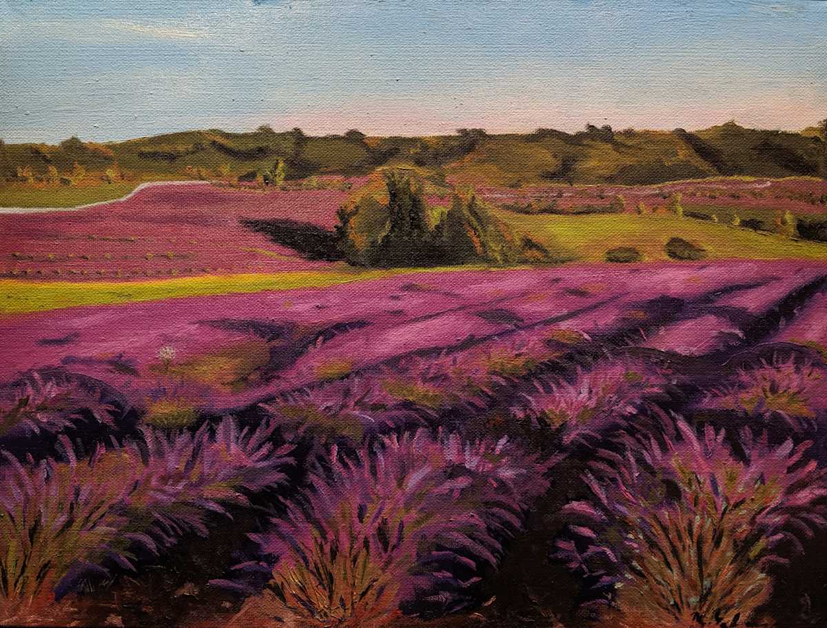Provence at Dusk by Margo Lehman, Image 1.
