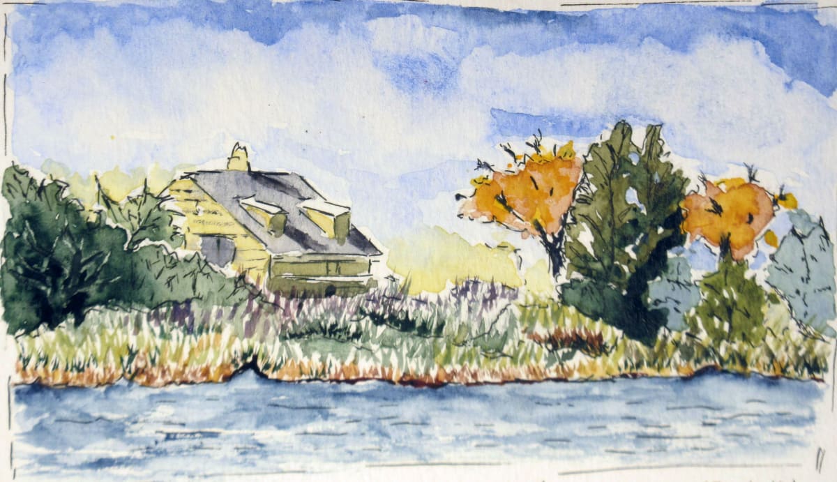 Shore Cottage by Margo Lehman 