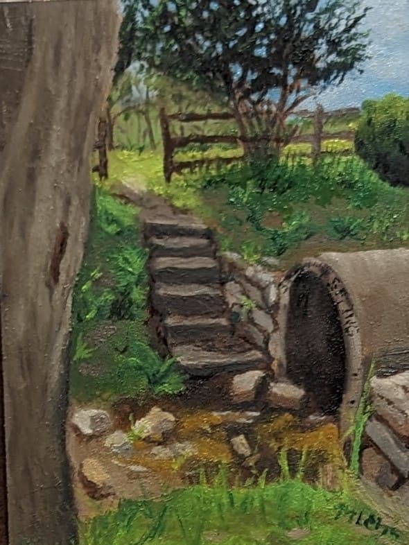 The Source in Spring by Margo Lehman, Image 1.