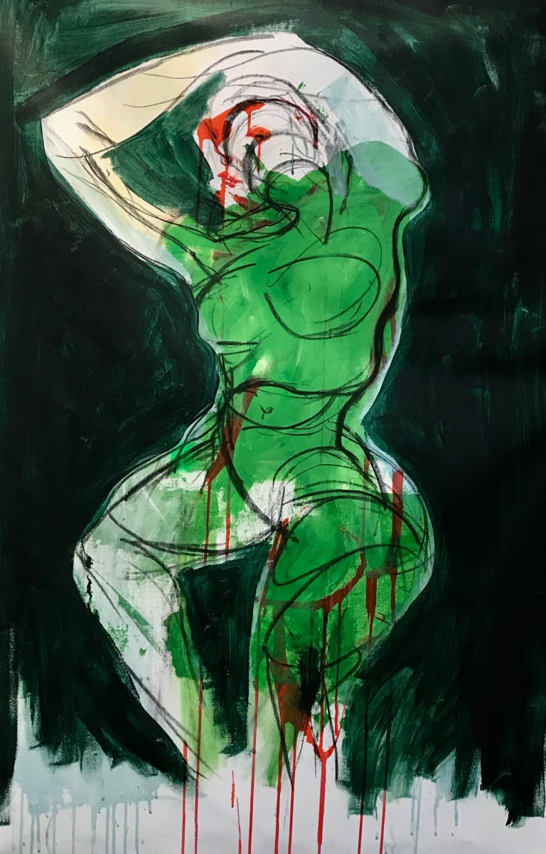 Green Nude by Toni Bico 