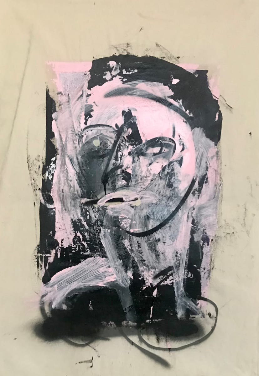 Untitled (abstract head) by Toni Bico, Image 1.
