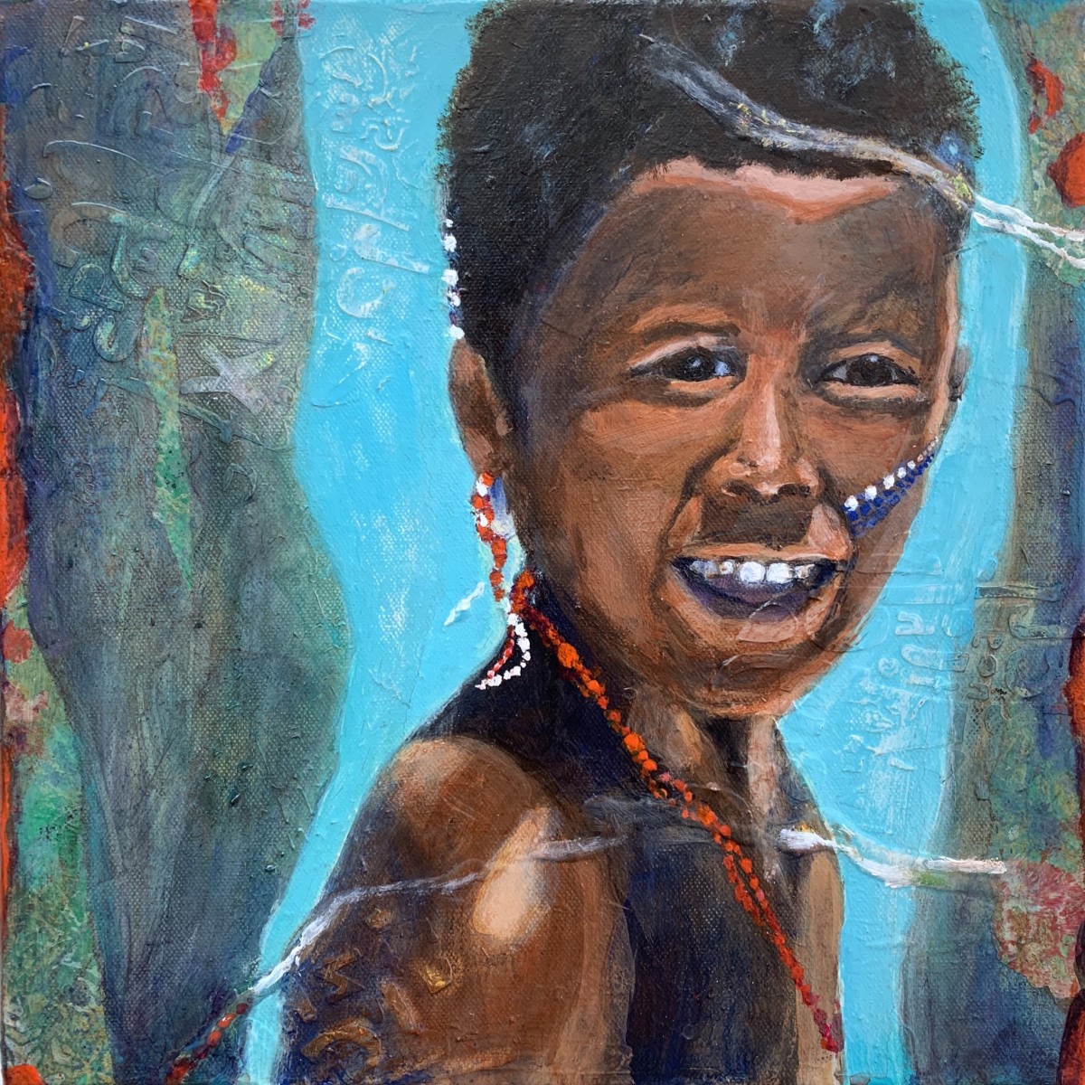 Papua New Guinea Boy by Darline Braz 