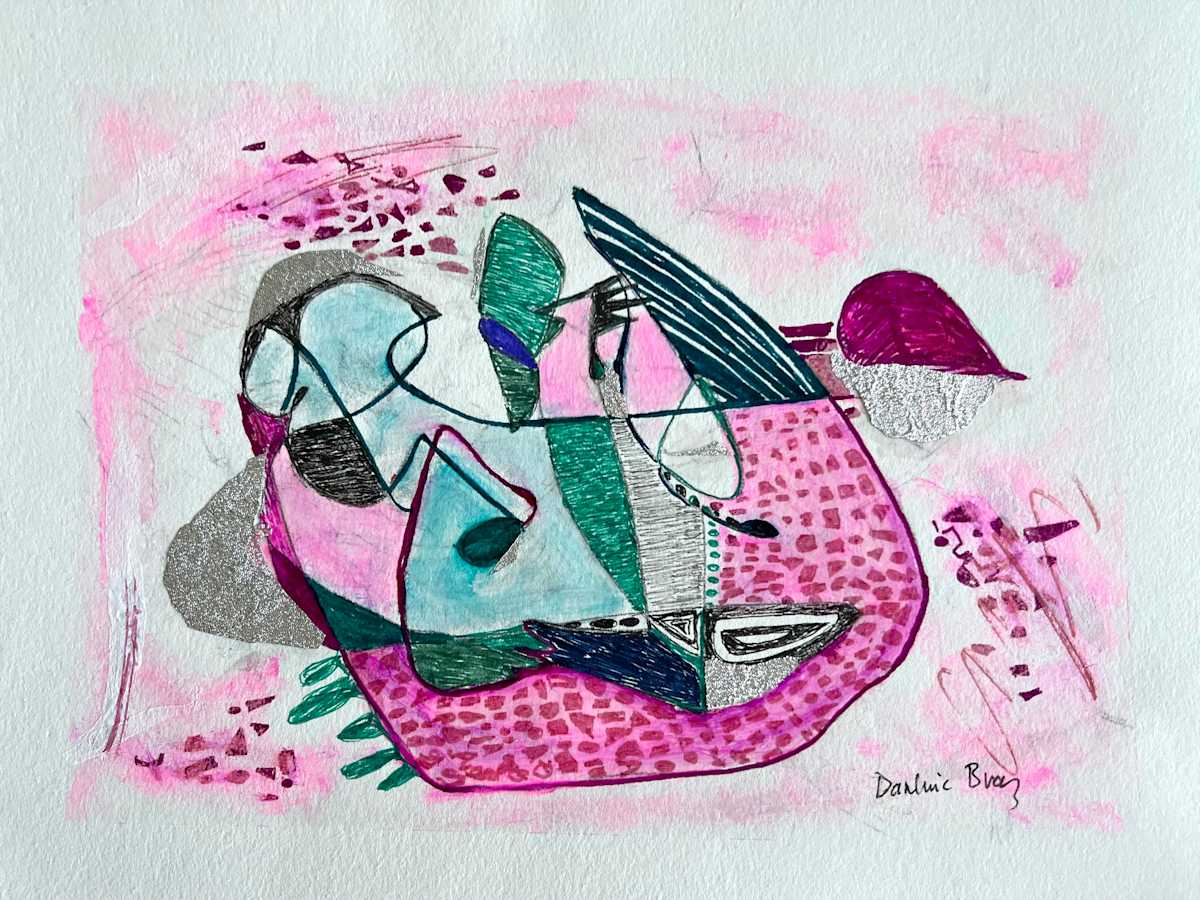 Pink Sail Away by Darline Braz 