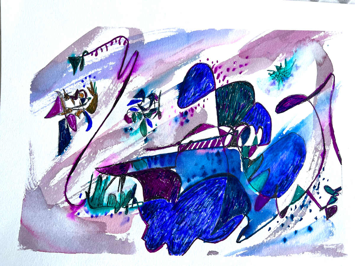 Blue 3 by Darline Braz 