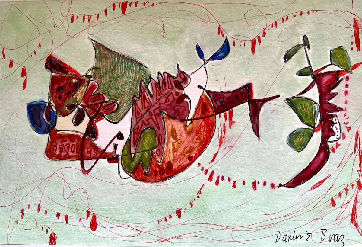 Red & Green 2 by Darline Braz 
