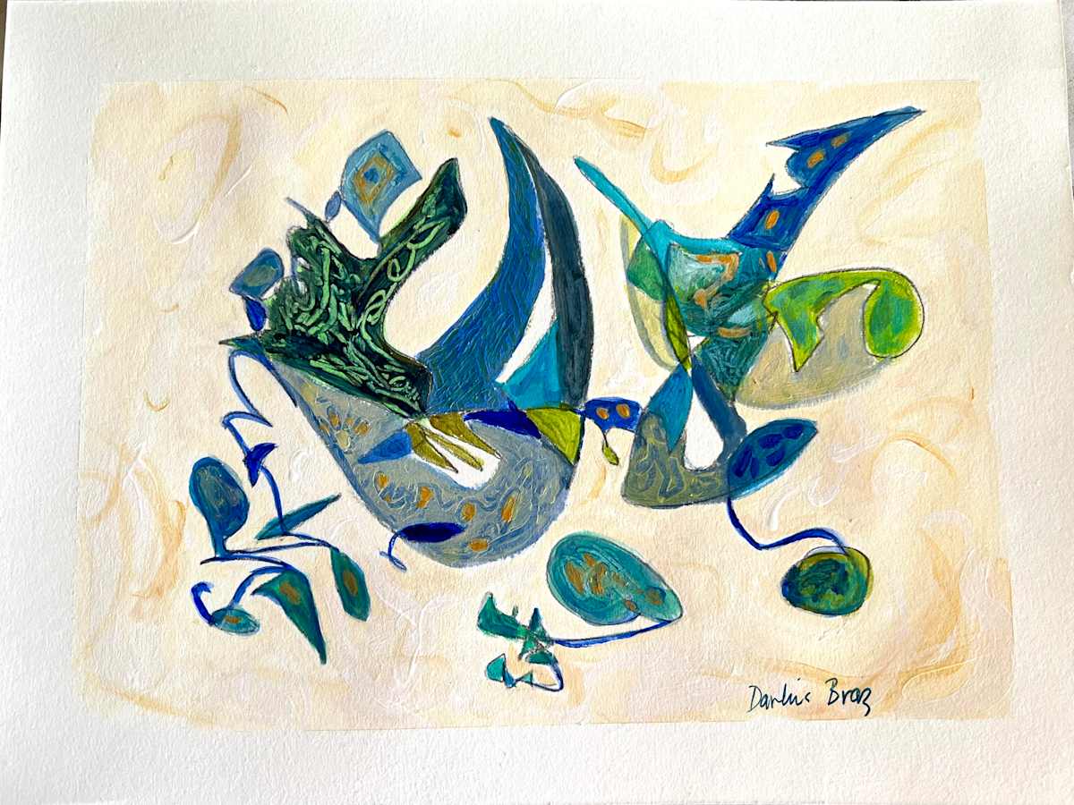 Blue 1 by Darline Braz 