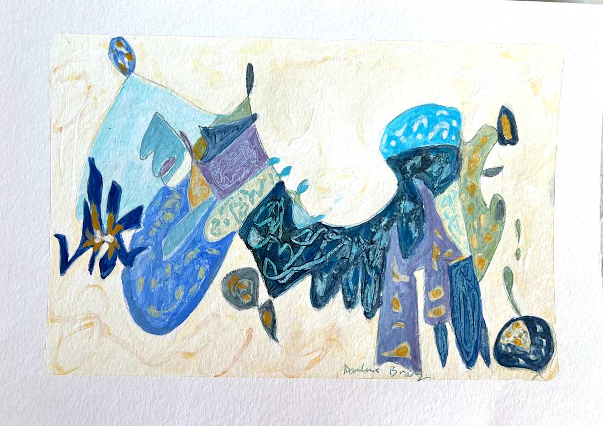 Blue 4 by Darline Braz 