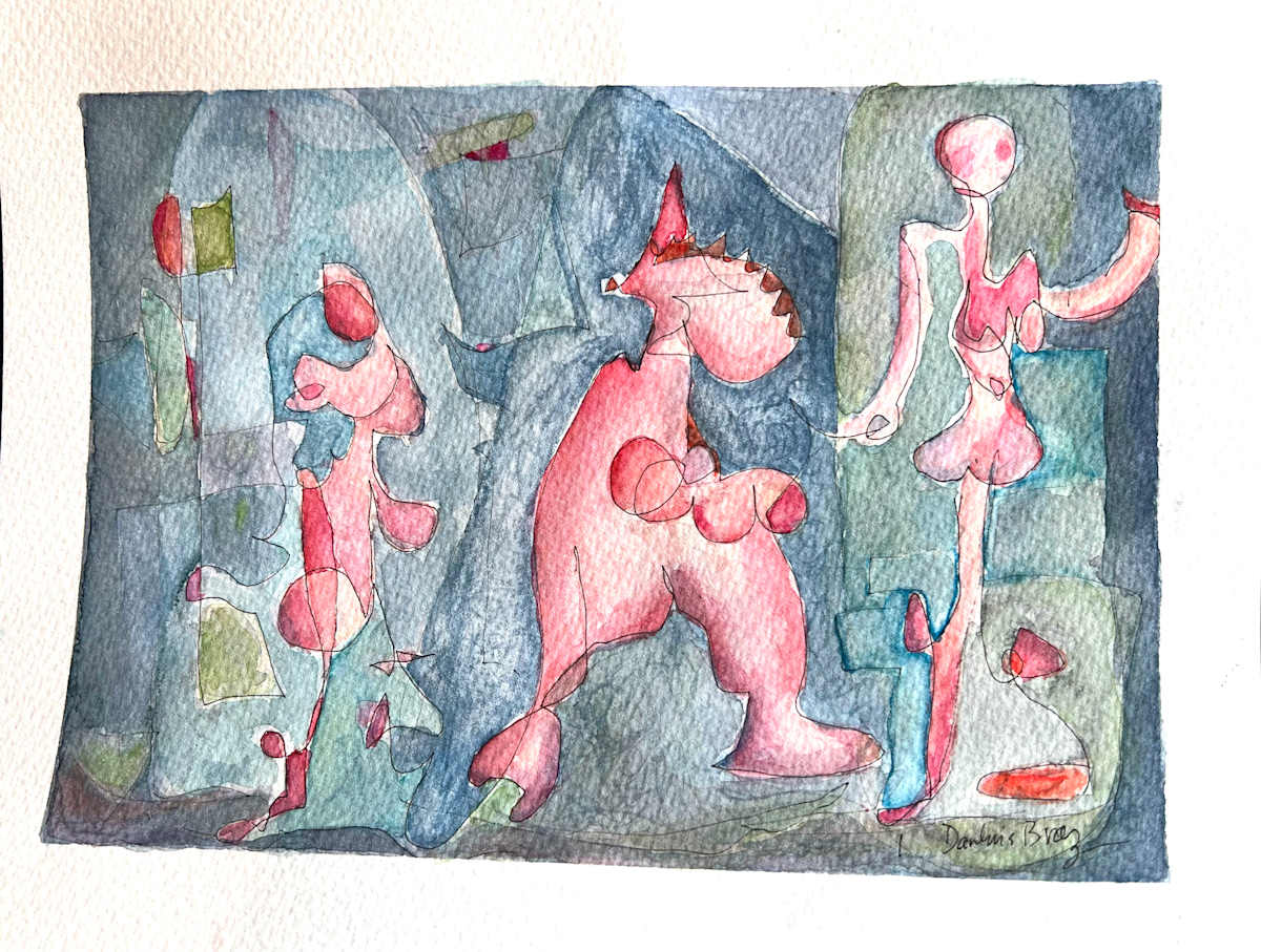 Dancing Nudes by Darline Braz, Image 1.