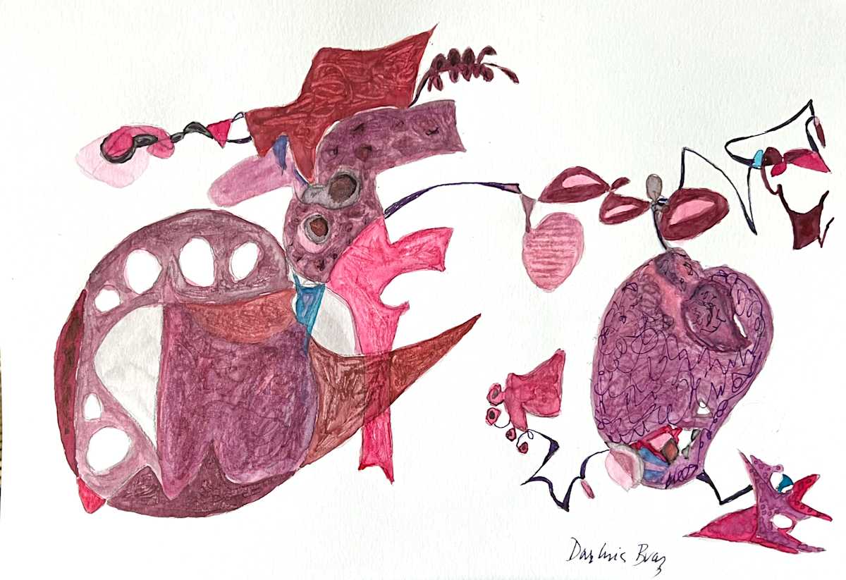 Whimsical Abstract by Darline Braz, Image 1.