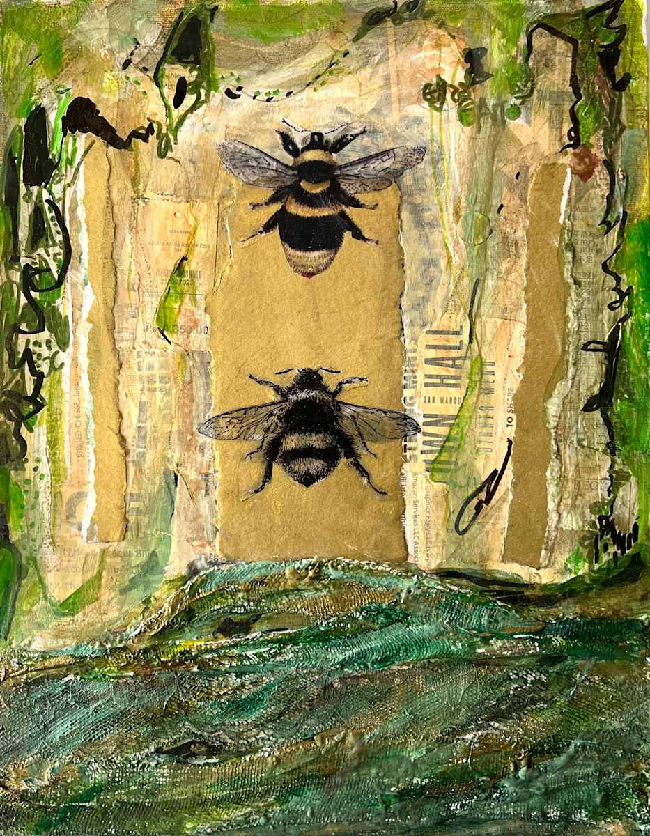 Bumble Bees by Darline Braz 