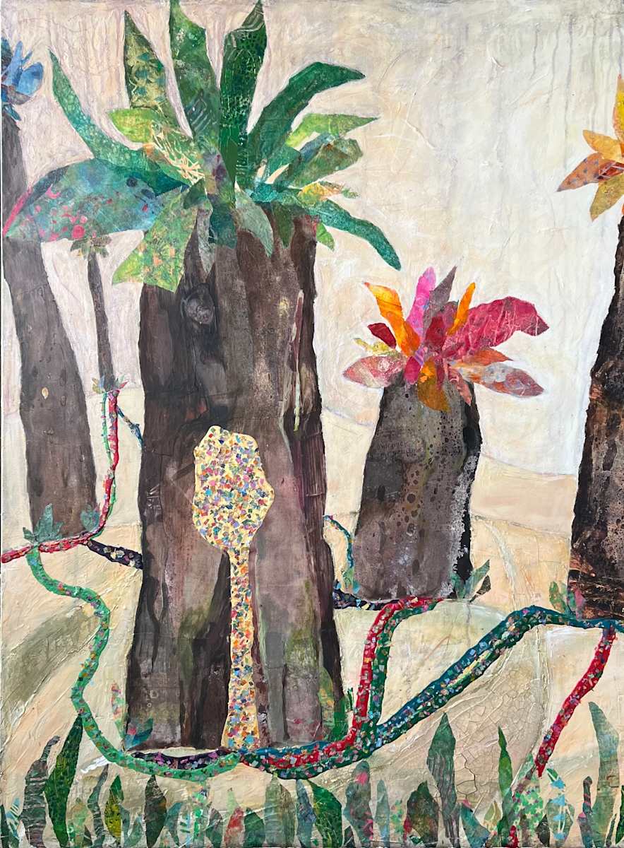 The Nature of Trees by Darline Braz  Image: Inspired by learning that trees communicate with each other