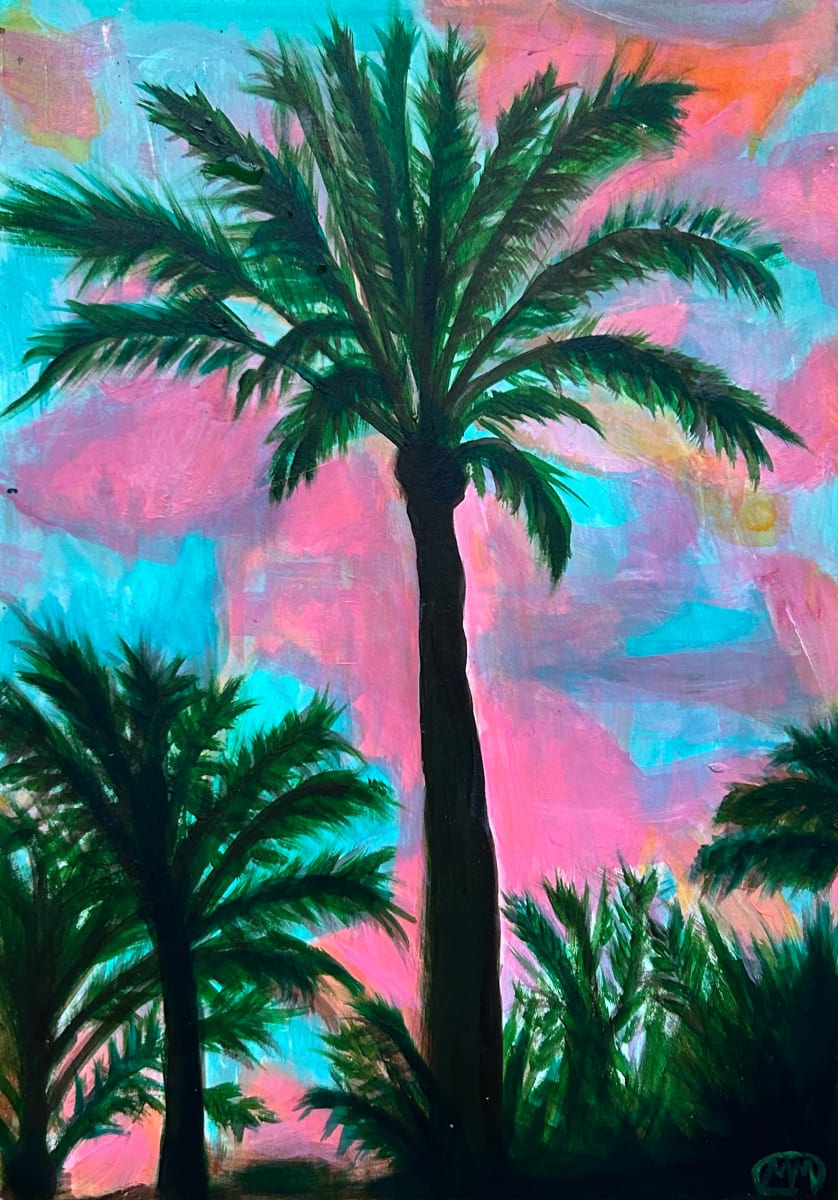 Palm tree series by Marina Marinopoulos 