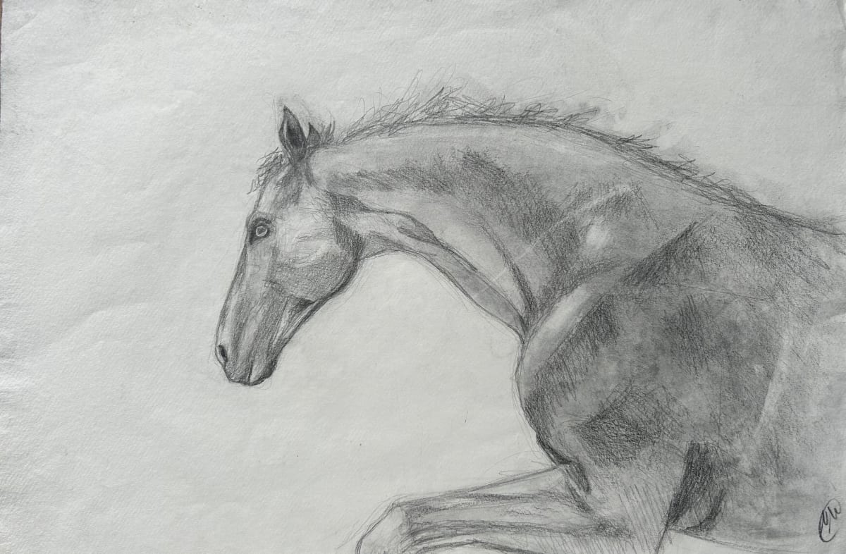 Horse drawing by Marina Marinopoulos 