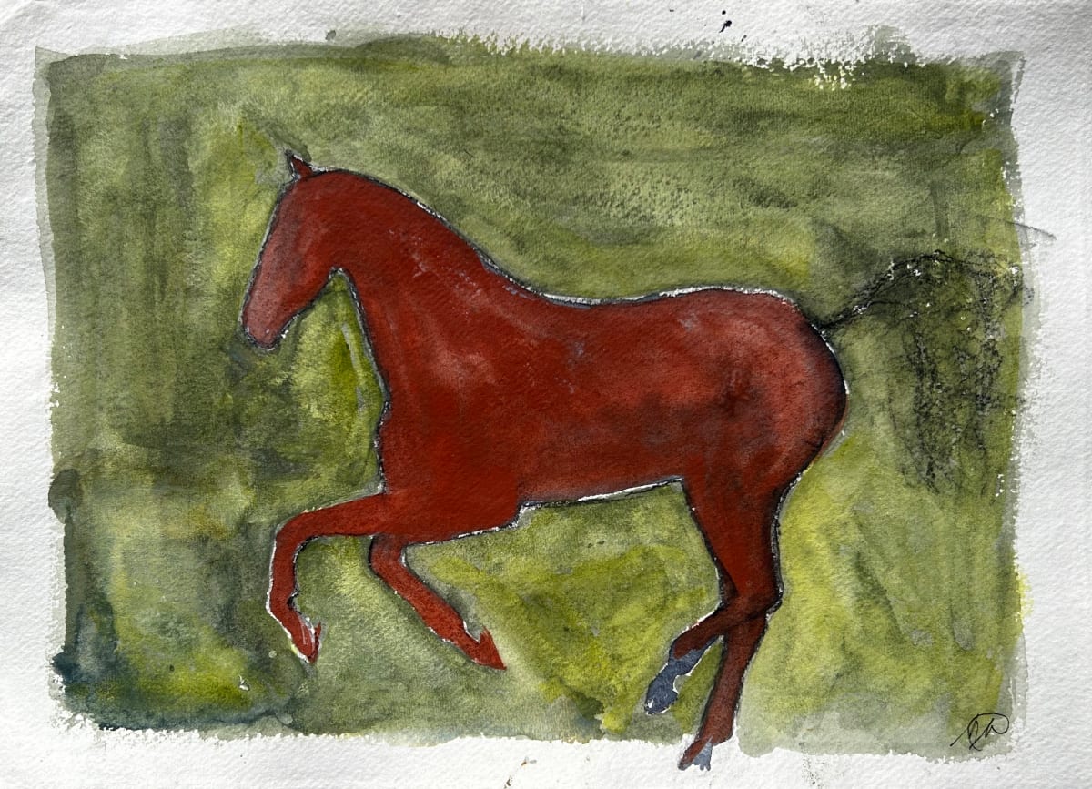 Horse series 7 by Marina Marinopoulos 