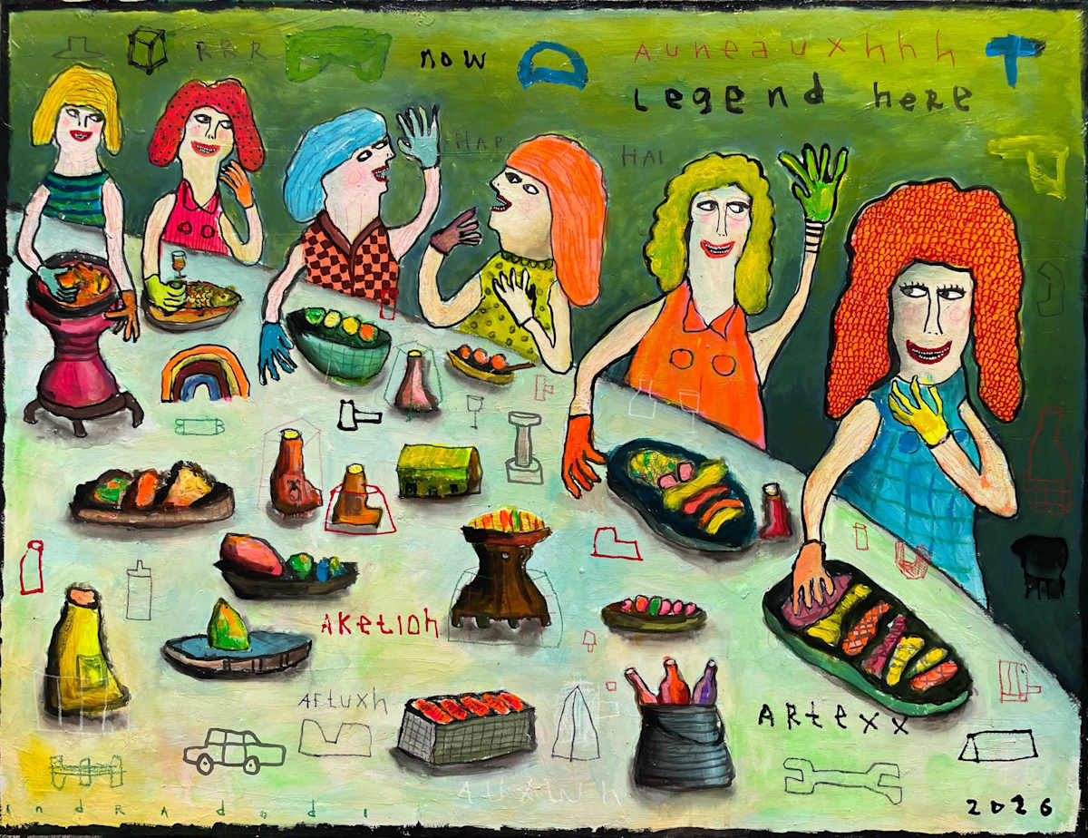 晚餐系列 61 Dinner series 61 by 印德拉·多迪 Indra DODI, Image 1.