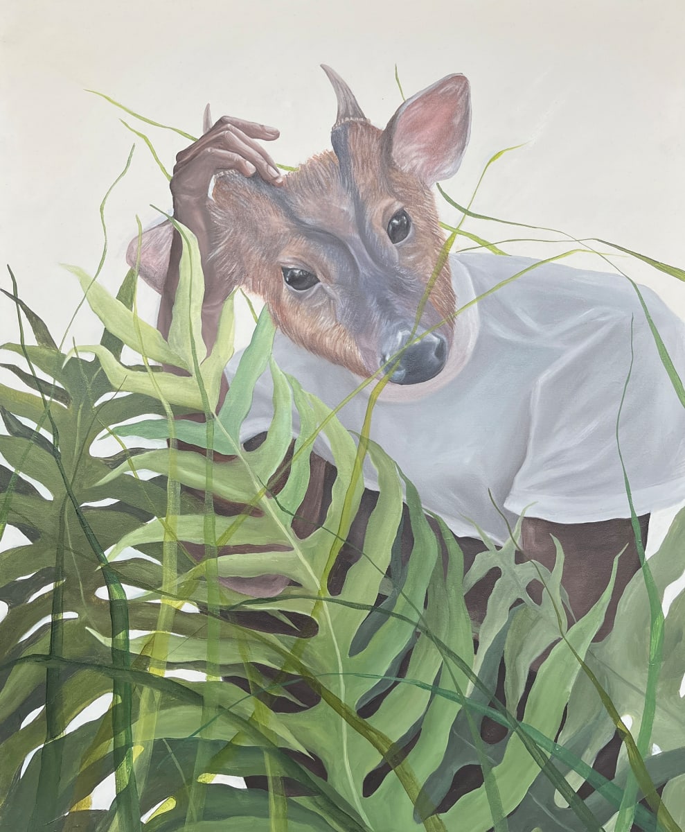 山上的好朋友系列-山羌 02 Formosan Muntjac 02 by 馬郁芳 MATILIN Aruwai 