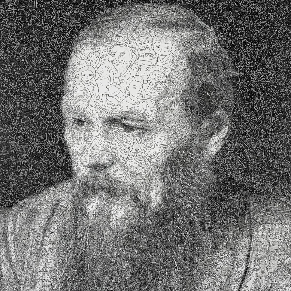 杜斯妥也夫斯基  - 歷史名人系列 Fyodor Dostoevsky - Historical Portraits by 佐垣慶多 SAGAKI Keita 