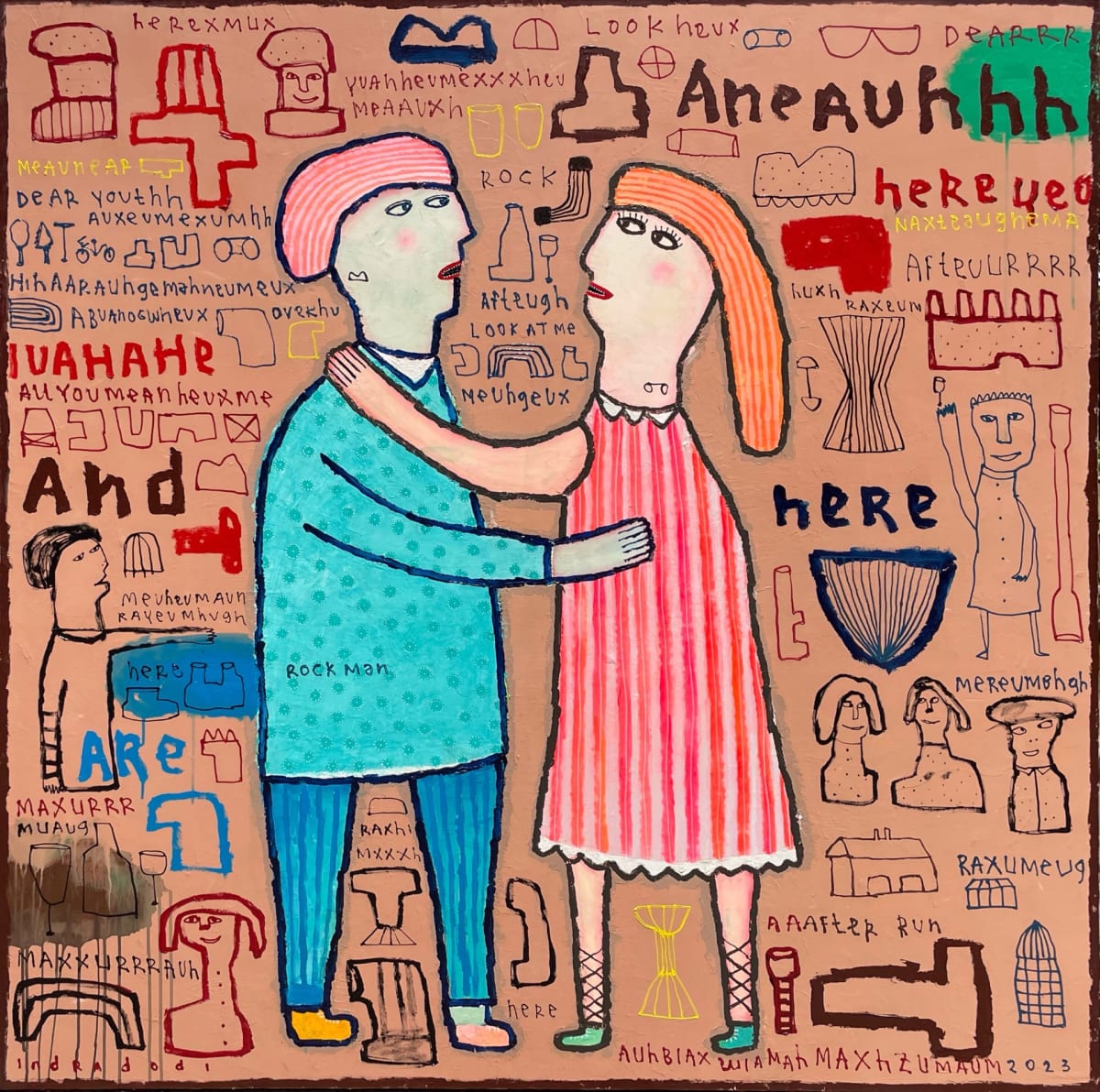 伴侶  Couple by 印德拉·多迪 Indra DODI 