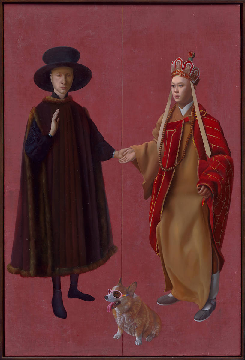 門神  2 - 情  Door God 2 - Affection by 盧昉 LU Fang, Image 1.