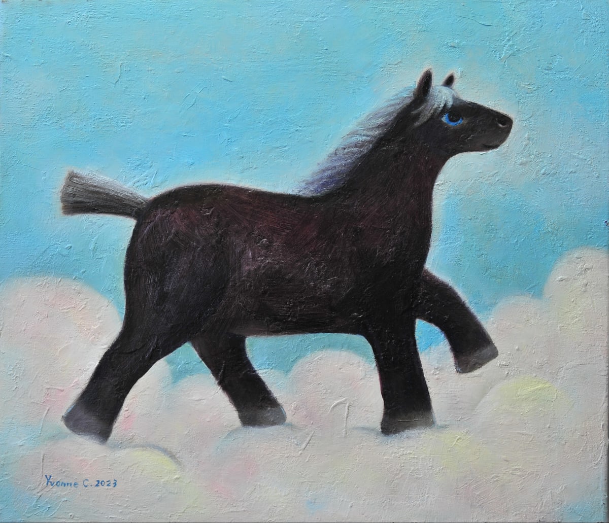 ⿊⾺ Black Horse by 陳盈帆 CHEN Yvonne 
