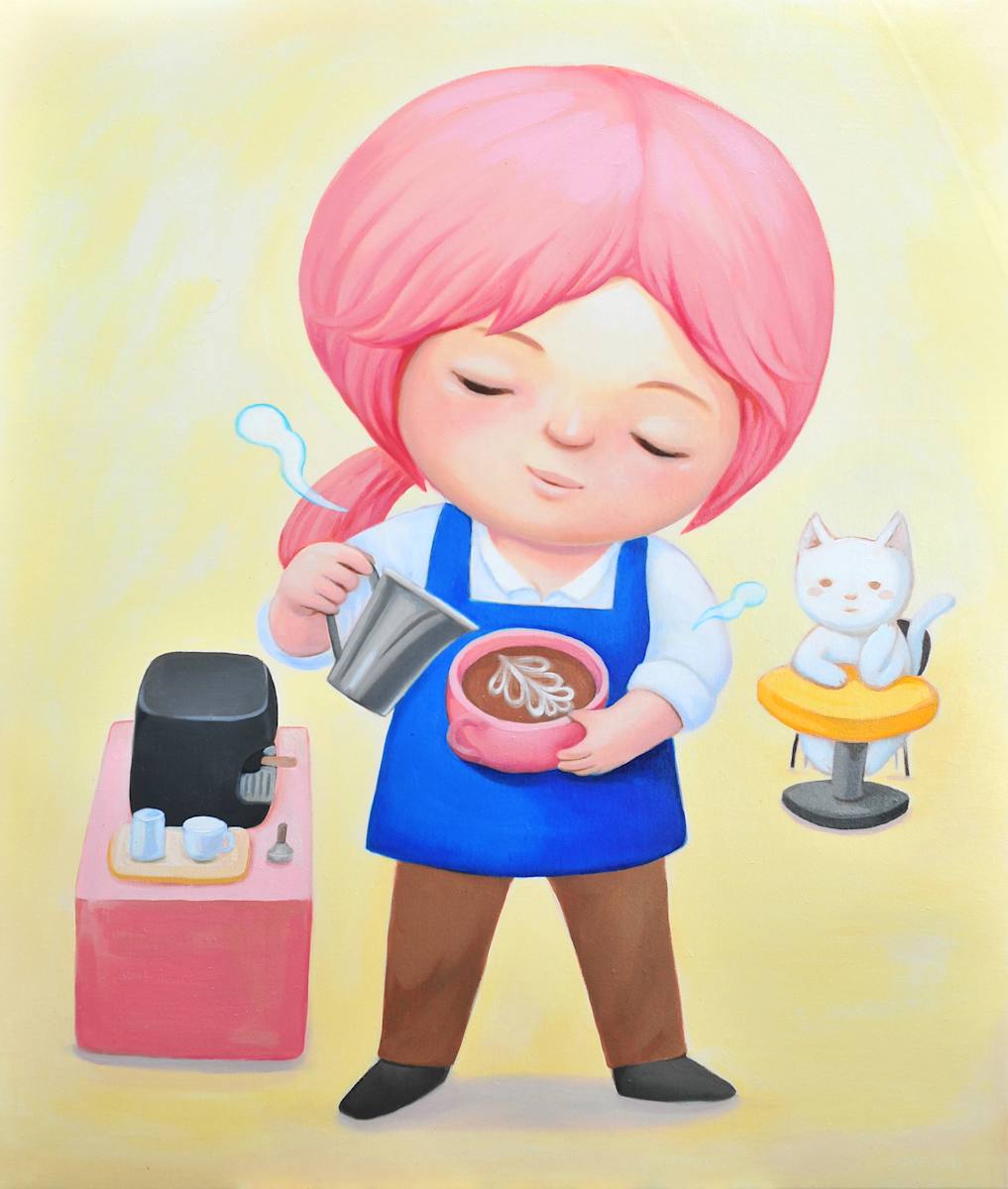 等⼀杯咖啡 Wait for a Cup of Coffee by 陳盈帆 CHEN Yvonne, Image 2.