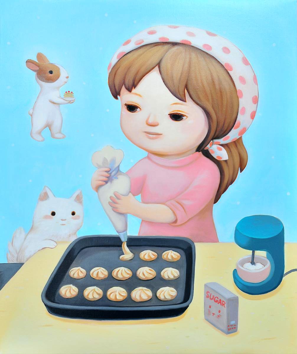 烤餅乾的下午 Afternoon of Cookie Baking by 陳盈帆 CHEN Yvonne 