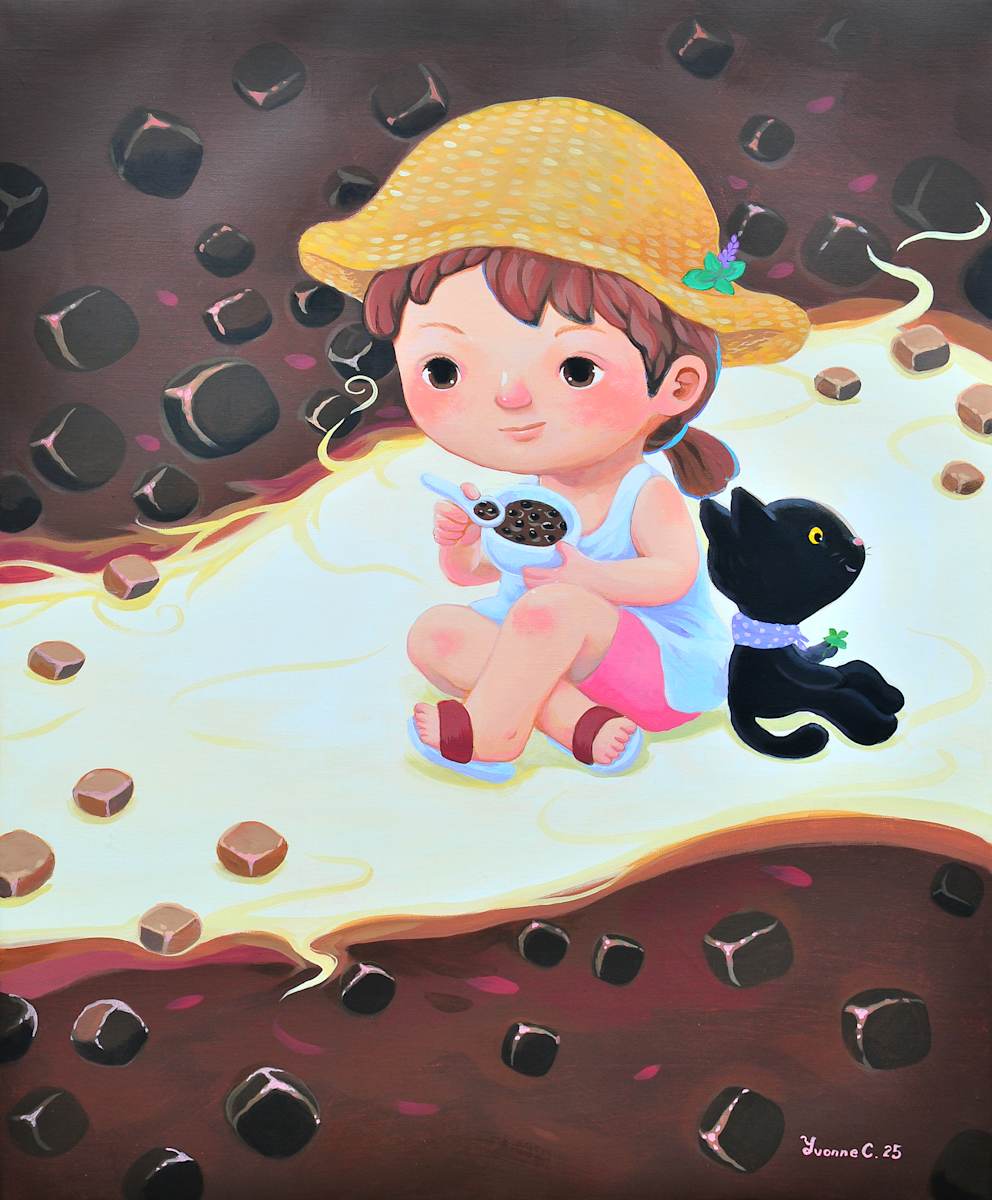 仙草蜜 Grass Jelly Honey by 陳盈帆 CHEN Yvonne 