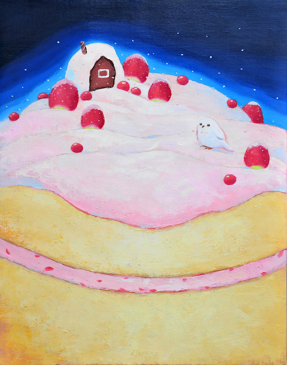草莓鮮奶油Strawberries and Cream by 陳盈帆 CHEN Yvonne 