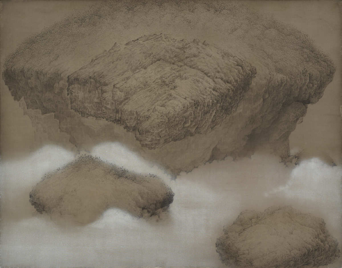 微渺之地 Land in a Grain of Sand by 白雨 Bai Yu 