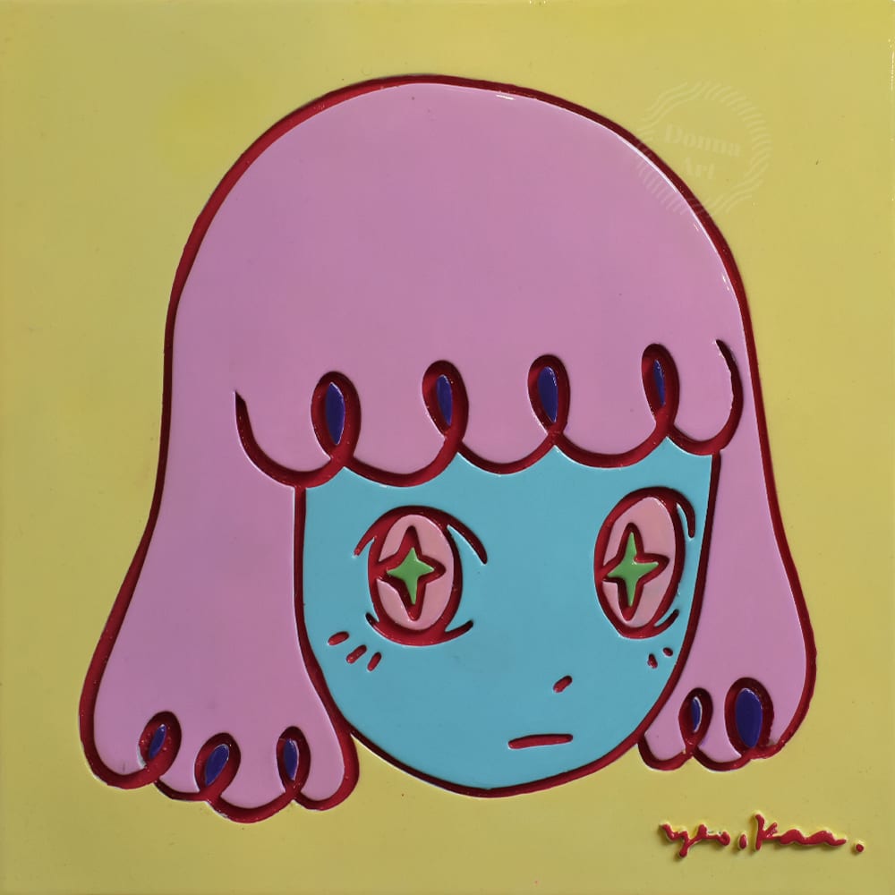 TILES 拼磚上的女孩 黃 by 優卡 Yeo Kaa, Image 1.