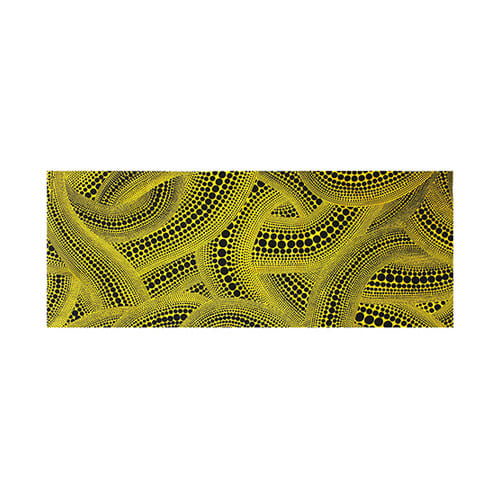 草間彌生 黄樹手巾 Tenugui Hand Towel Yellow Tree by 草間彌生 KUSAMA Yayoi 