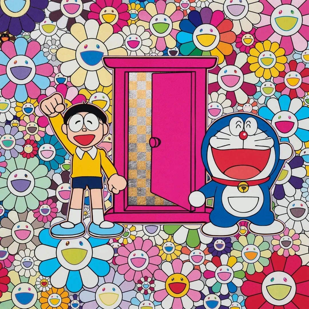(27/1000) We Came to the Field of Flowers through Anywhere Door by 村上隆 TAKASHI Murakami 