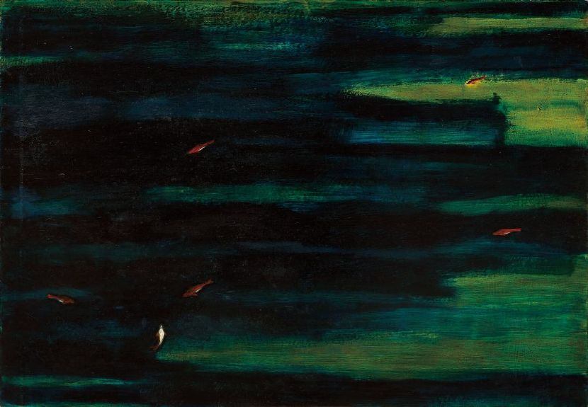 常玉限量版畫 - 魚 by 常玉 Sanyu 