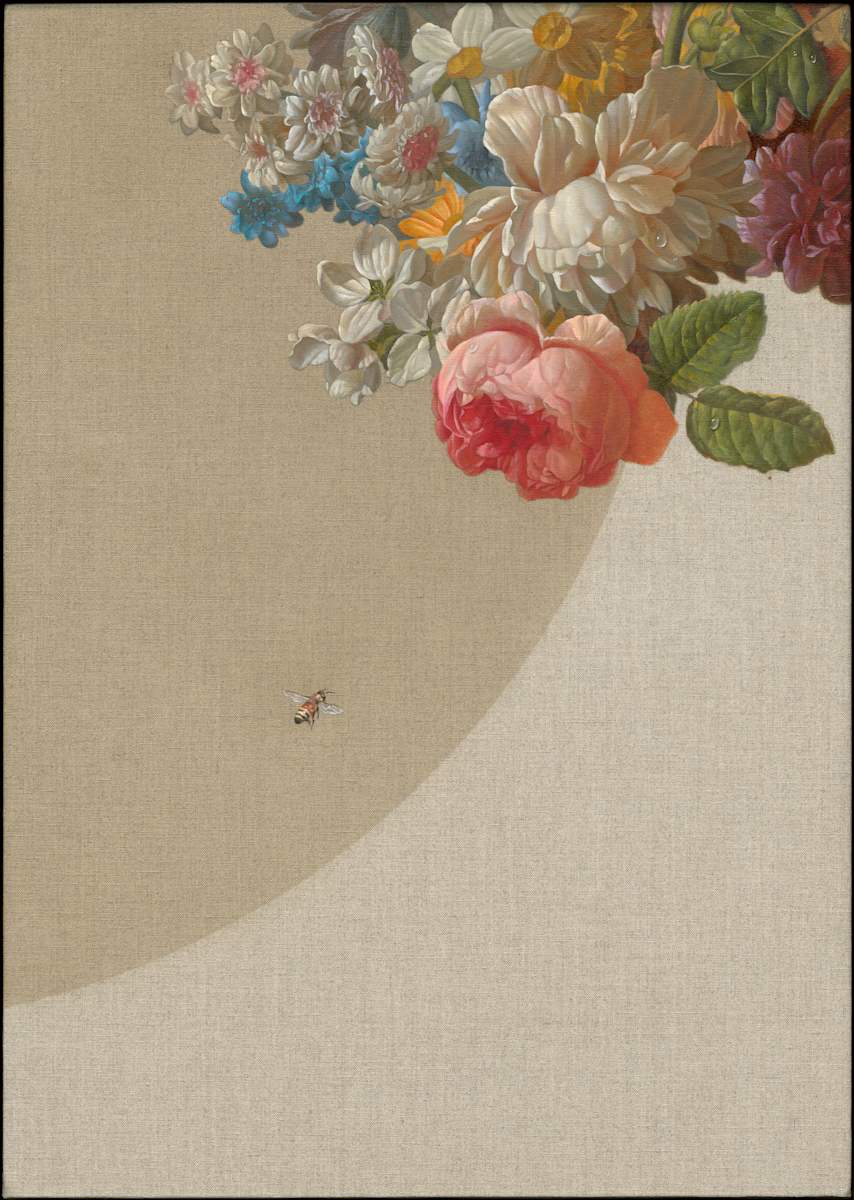 花好月圓#2（兩件一組）Blooming Flowers and Full Moon #2 by 盧昉 LU Fang, Image 7.