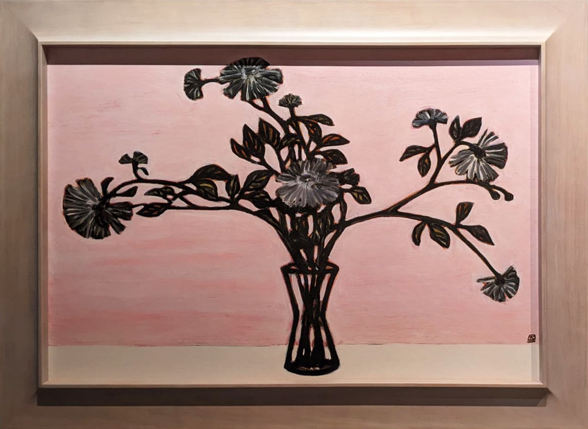 常玉限量版畫 - 瓶花 Flowers in Vase by 常玉 Sanyu 