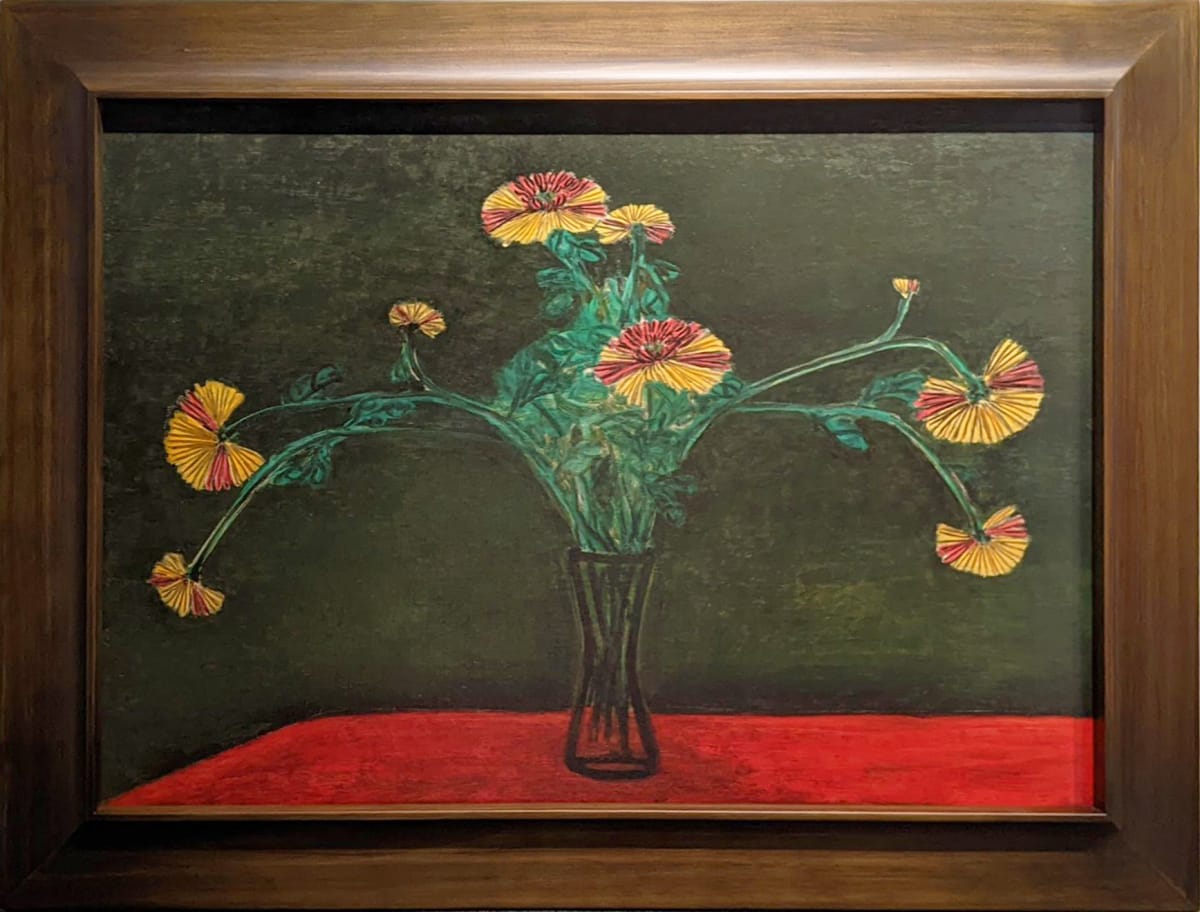 常玉限量版畫 - 菊花 Chrysanthemum by 常玉 Sanyu, Image 2.