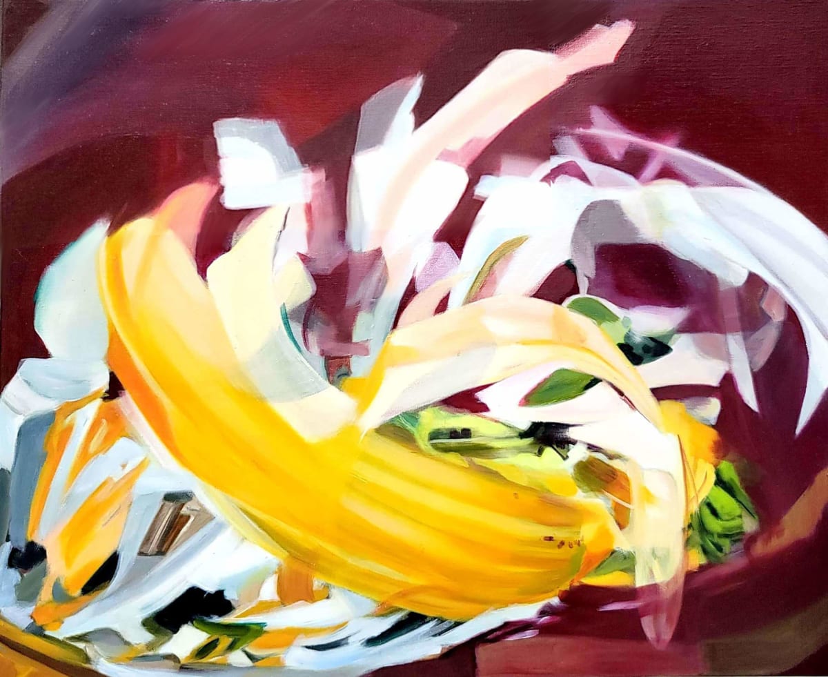 紫色的夏花 Purple Summer Flower by 游幸姍 YU Hsing-Shan 